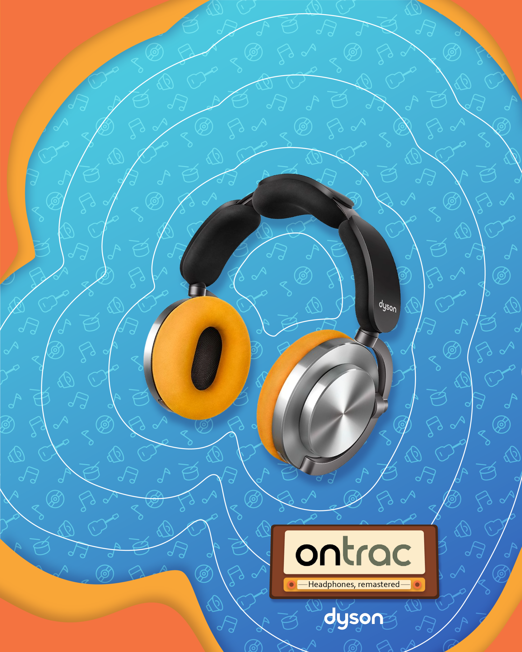 Ontrac Headphones - Ad Concept